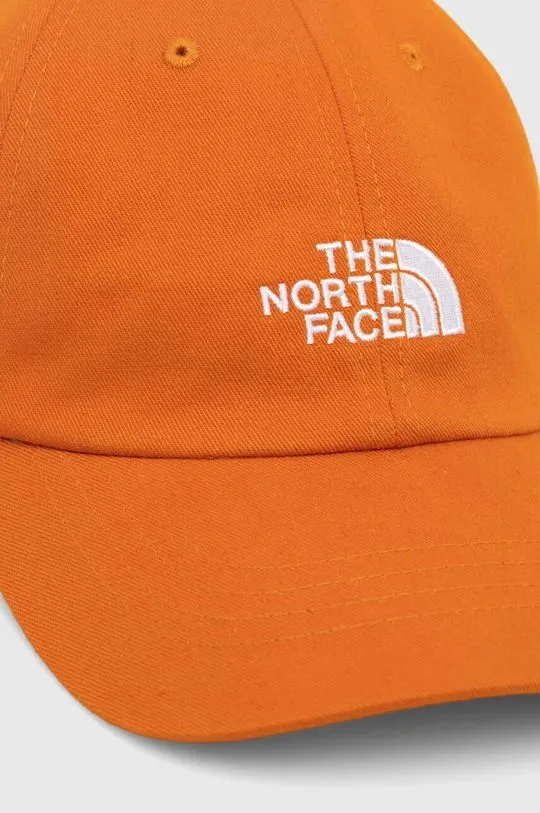 The North Face baseball cap Norm Hat orange color NF0A7WHOPCO1