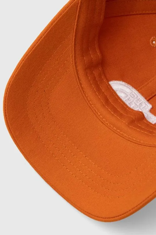 The North Face baseball cap Norm Hat orange color NF0A7WHOPCO1