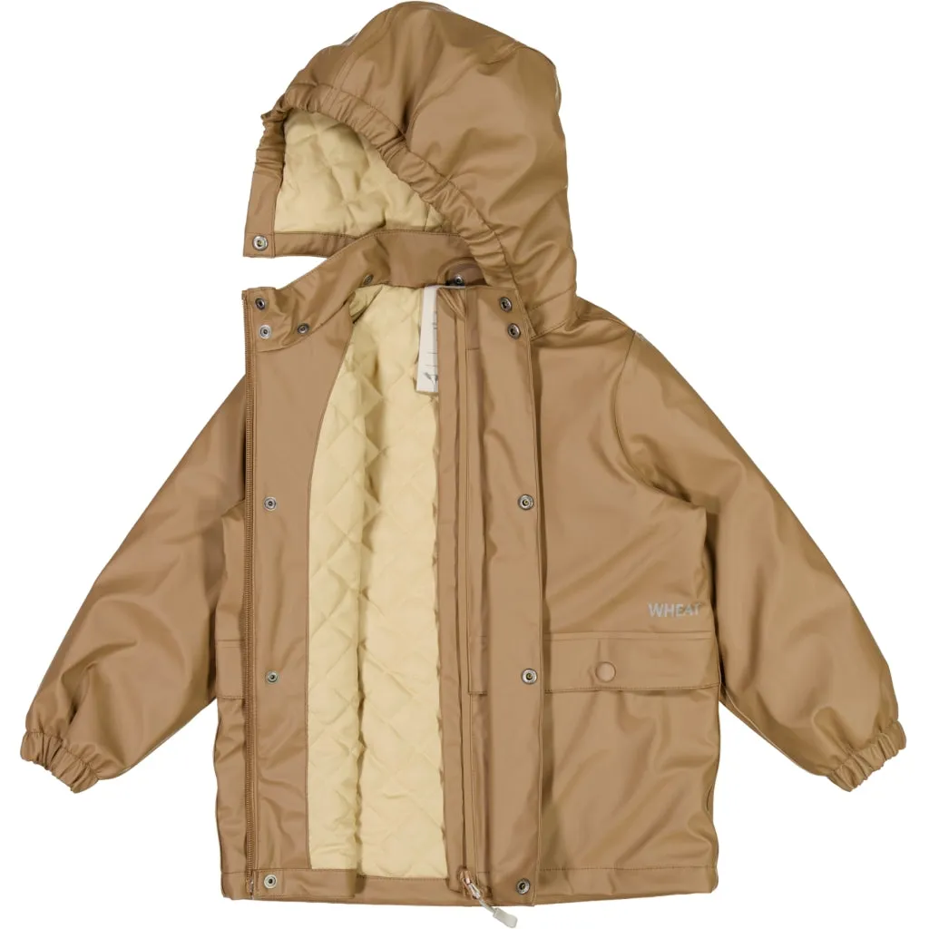 Thermo Rain Coat Ajo - hazel