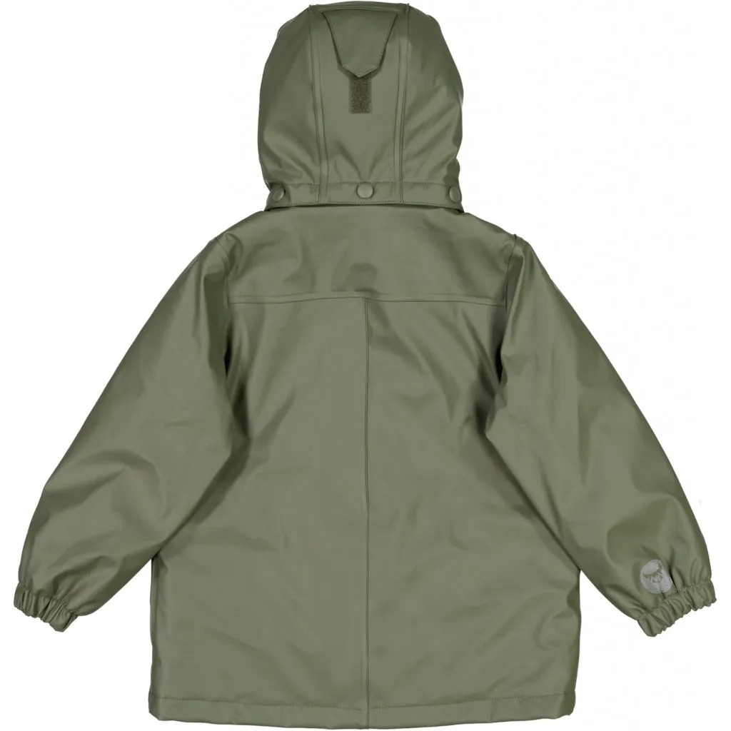 Thermo Rain Coat Ajo - tea leaf