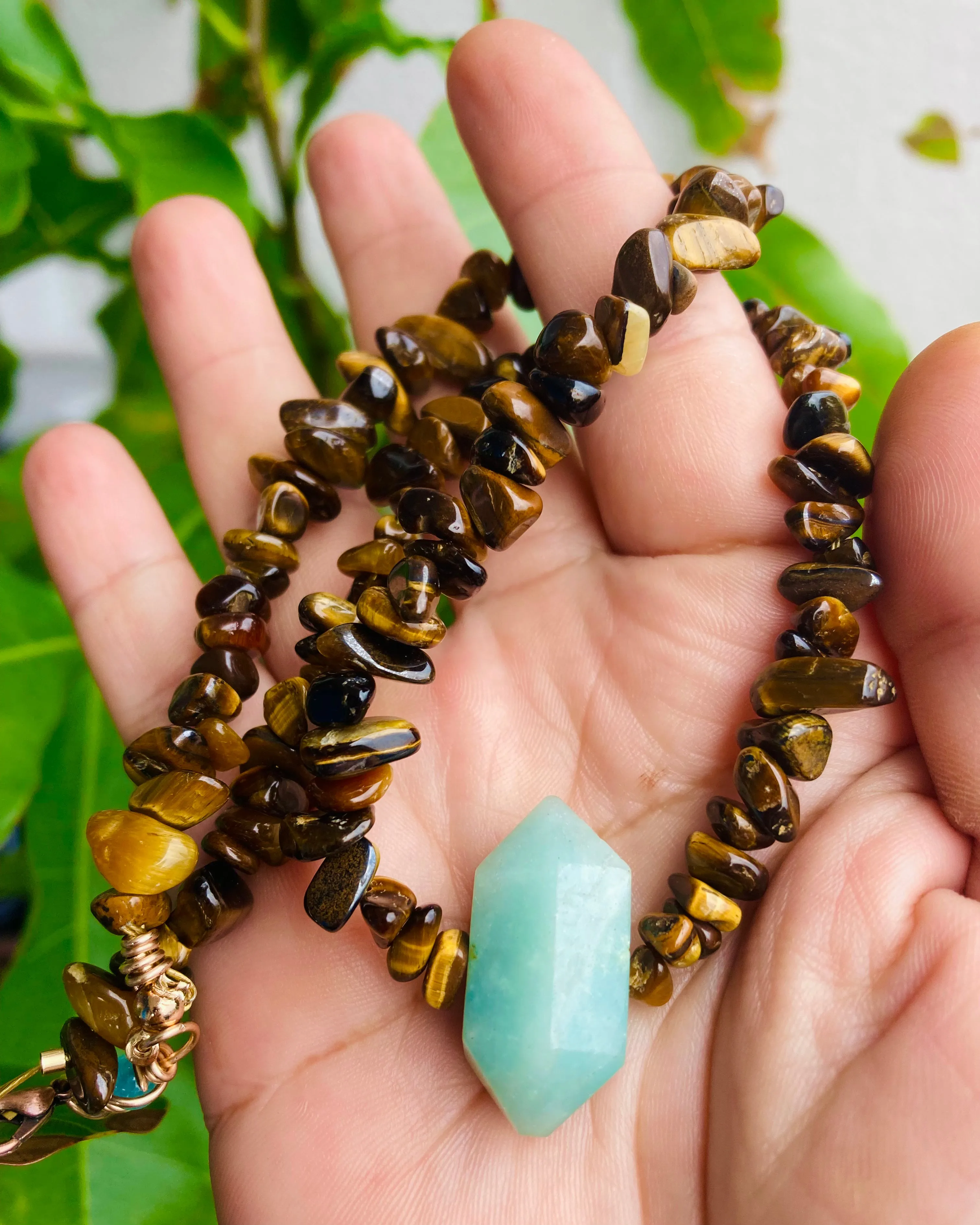 Tiger’s Eye Choker