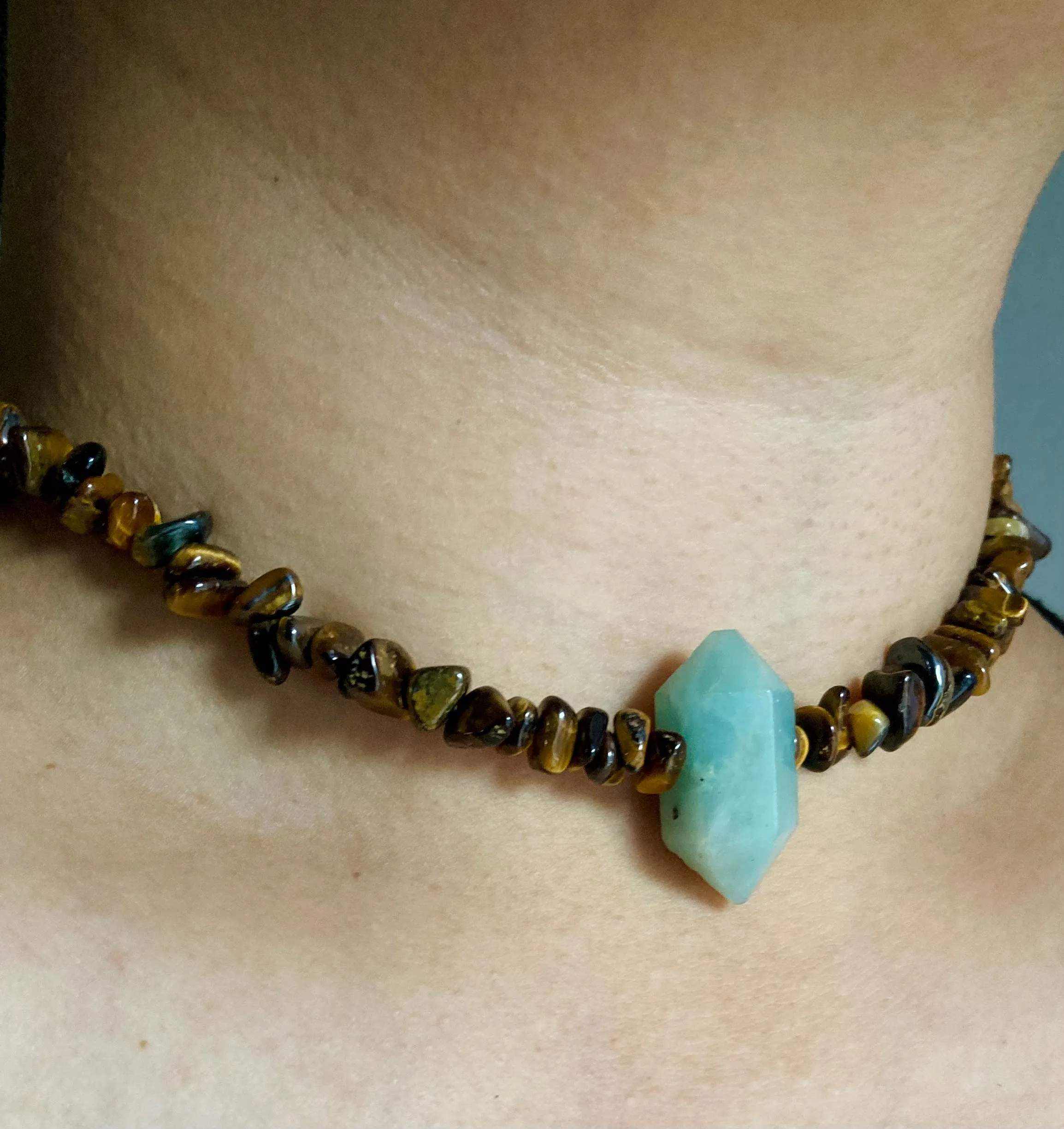 Tiger’s Eye Choker