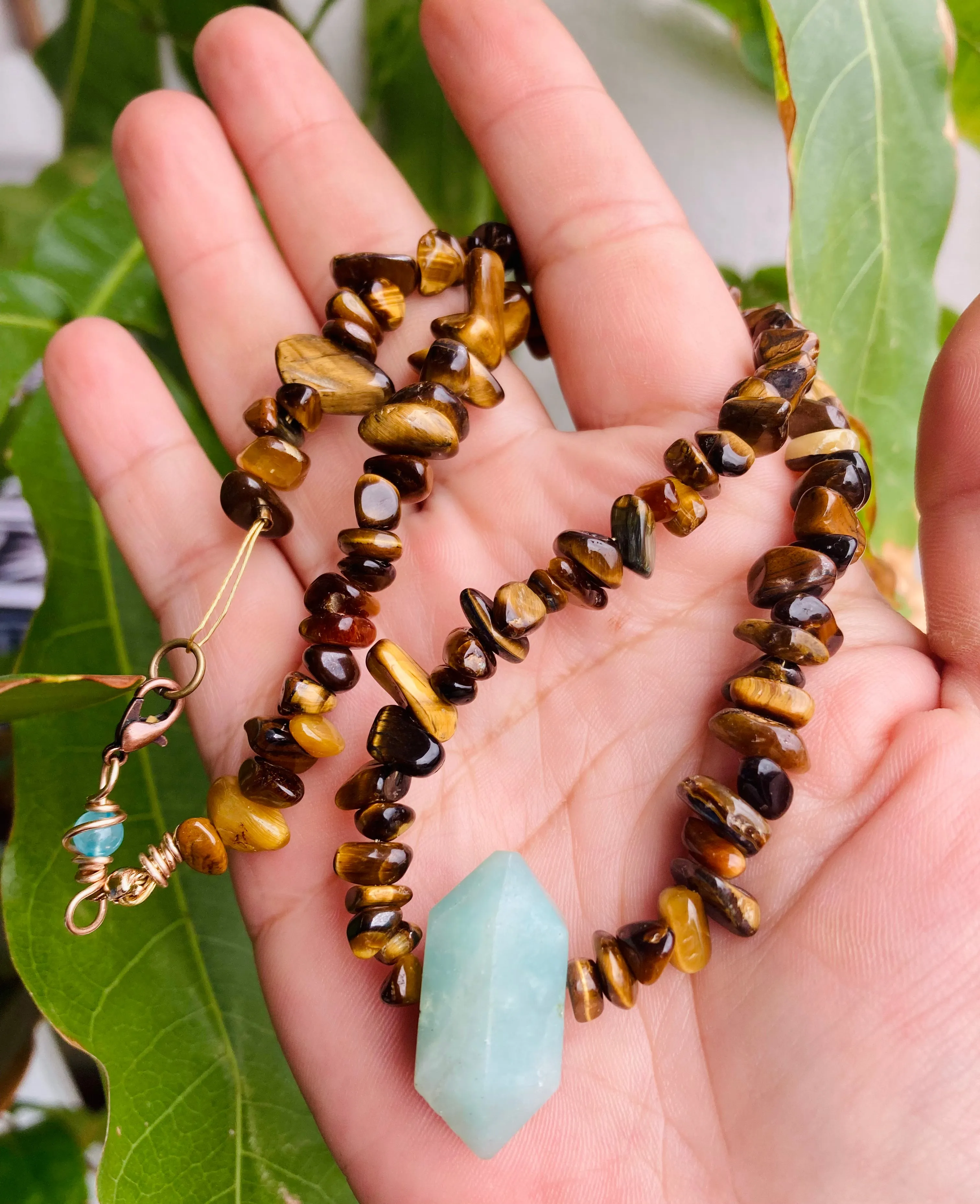 Tiger’s Eye Choker