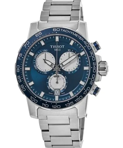 Tissot Supersport Chrono Blue Dial Steel Men's Watch T125.617.11.041.00