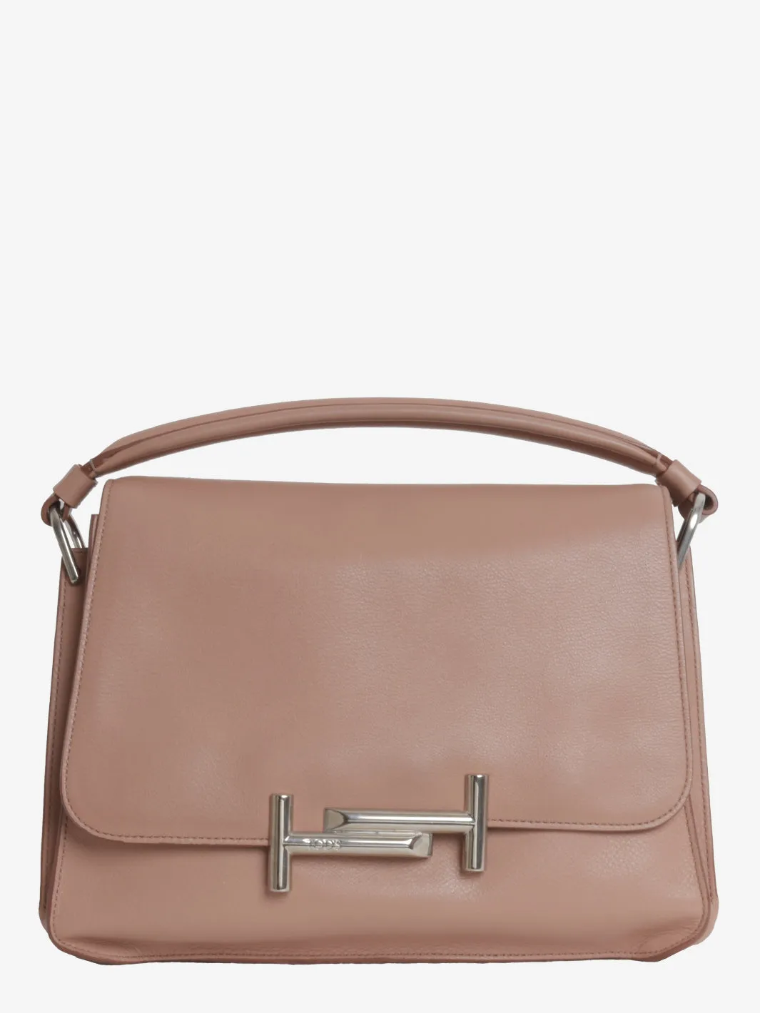 Tod's Leather Handbag With Adjustable Shoulder Strap