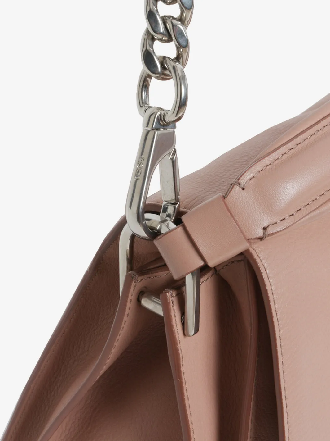 Tod's Leather Handbag With Adjustable Shoulder Strap