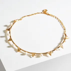 Tri Pearl Choker