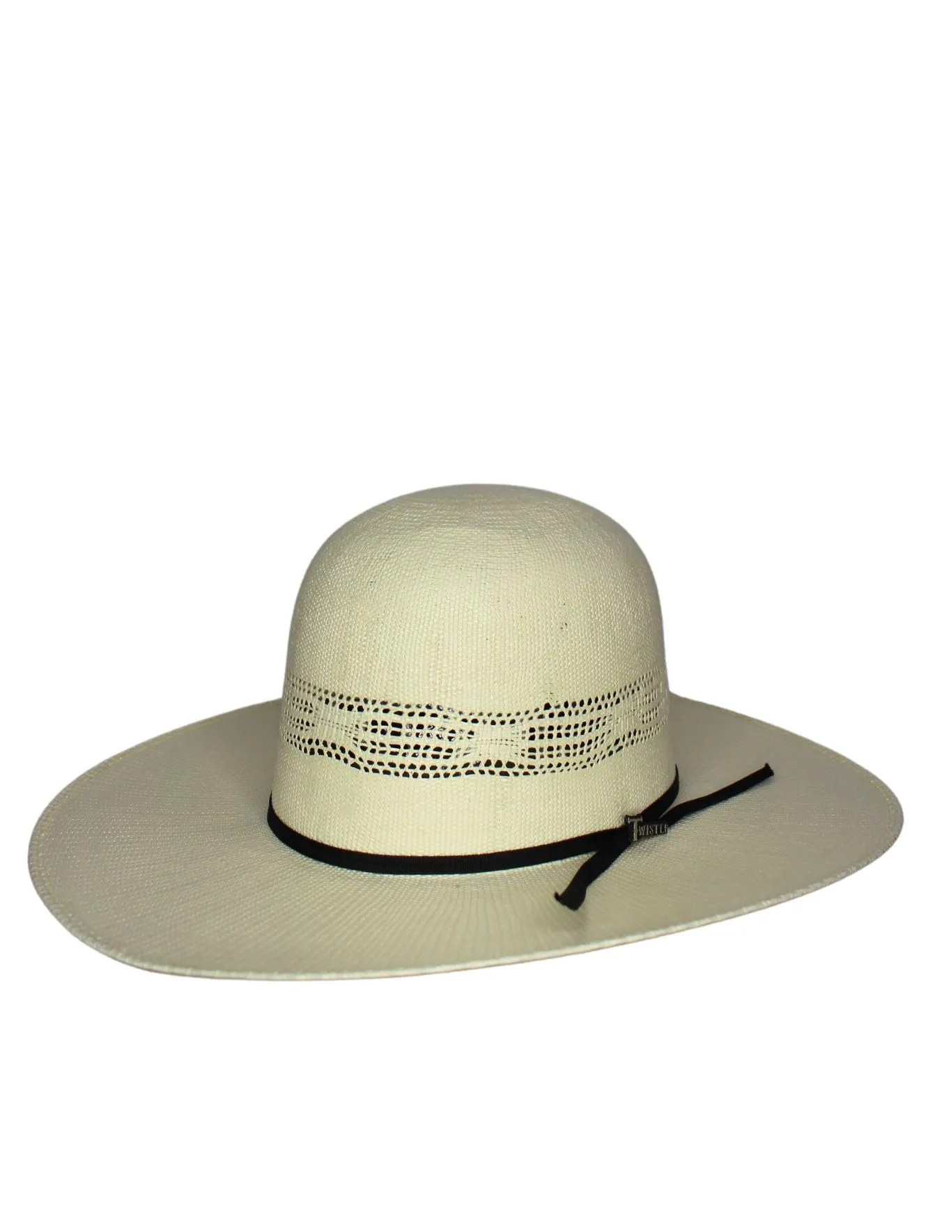 Twister Mens Western Bangora Open Crown Hat