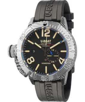 U-Boat SOMMERSO DAMASCO Automatic (46mm) Three-Level Black Watch