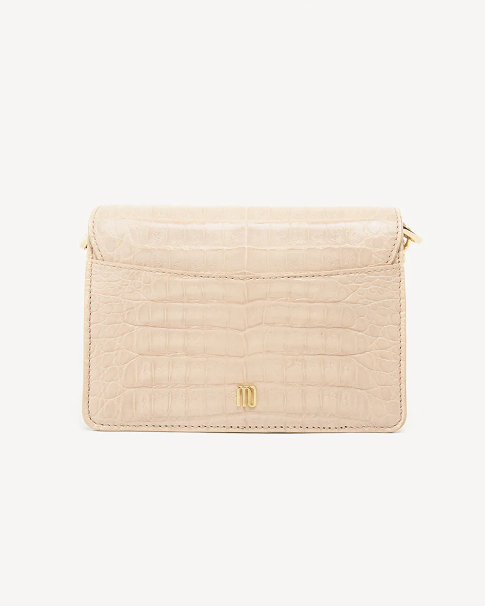 Valencia Bag with Chain in Beige Rose