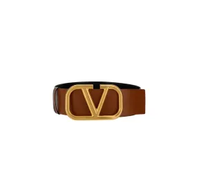 Valentino VLogo Plaque Reversible Belt