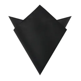 Vienna Black Diamond Pocket Square