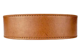 Walnut 1 3/8 Leather Dress Strap