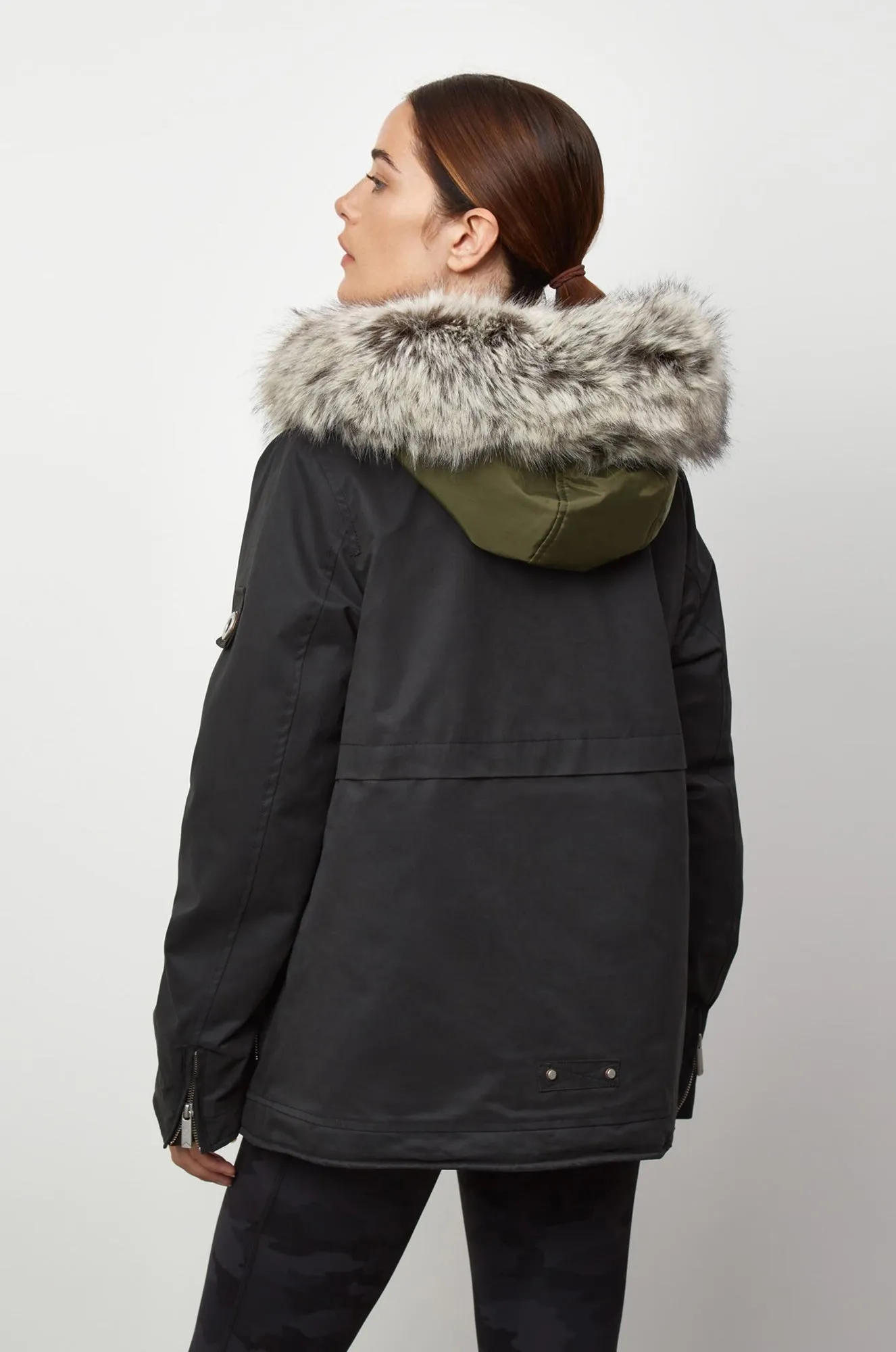 Wanderer Short-Length Faux Fur Jacket