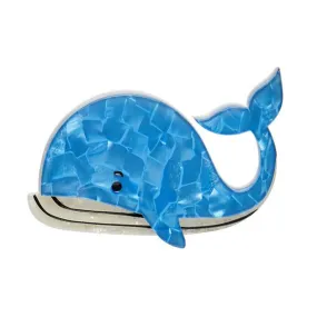 Wesley Whale Brooch