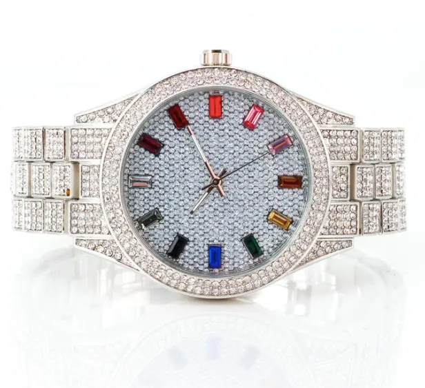 White Gold Rainbow watch