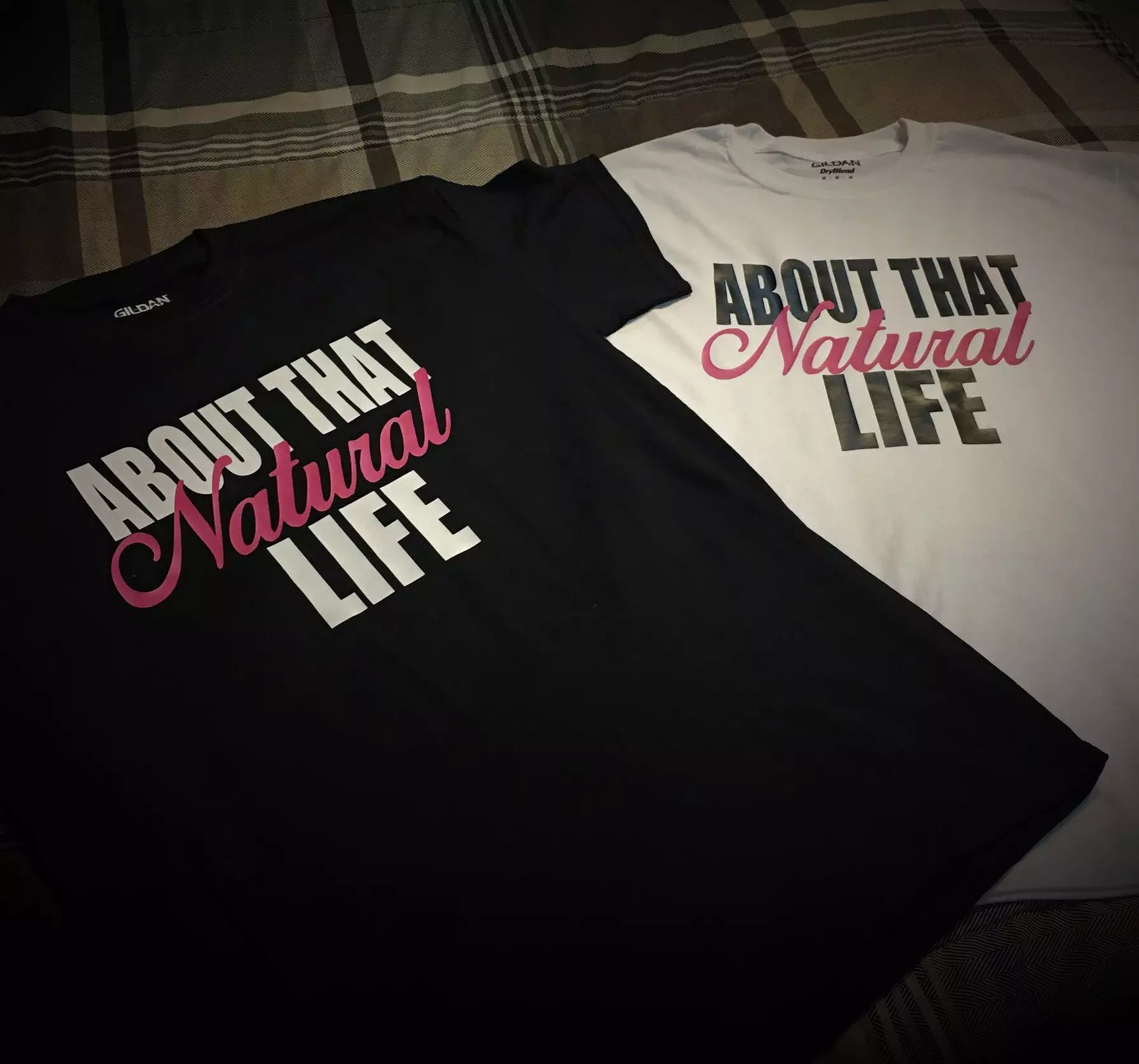 Women - About That Natural Life T-Shirt - Black