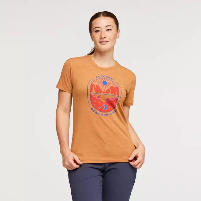 Women's Desert View Organic T-Shirt