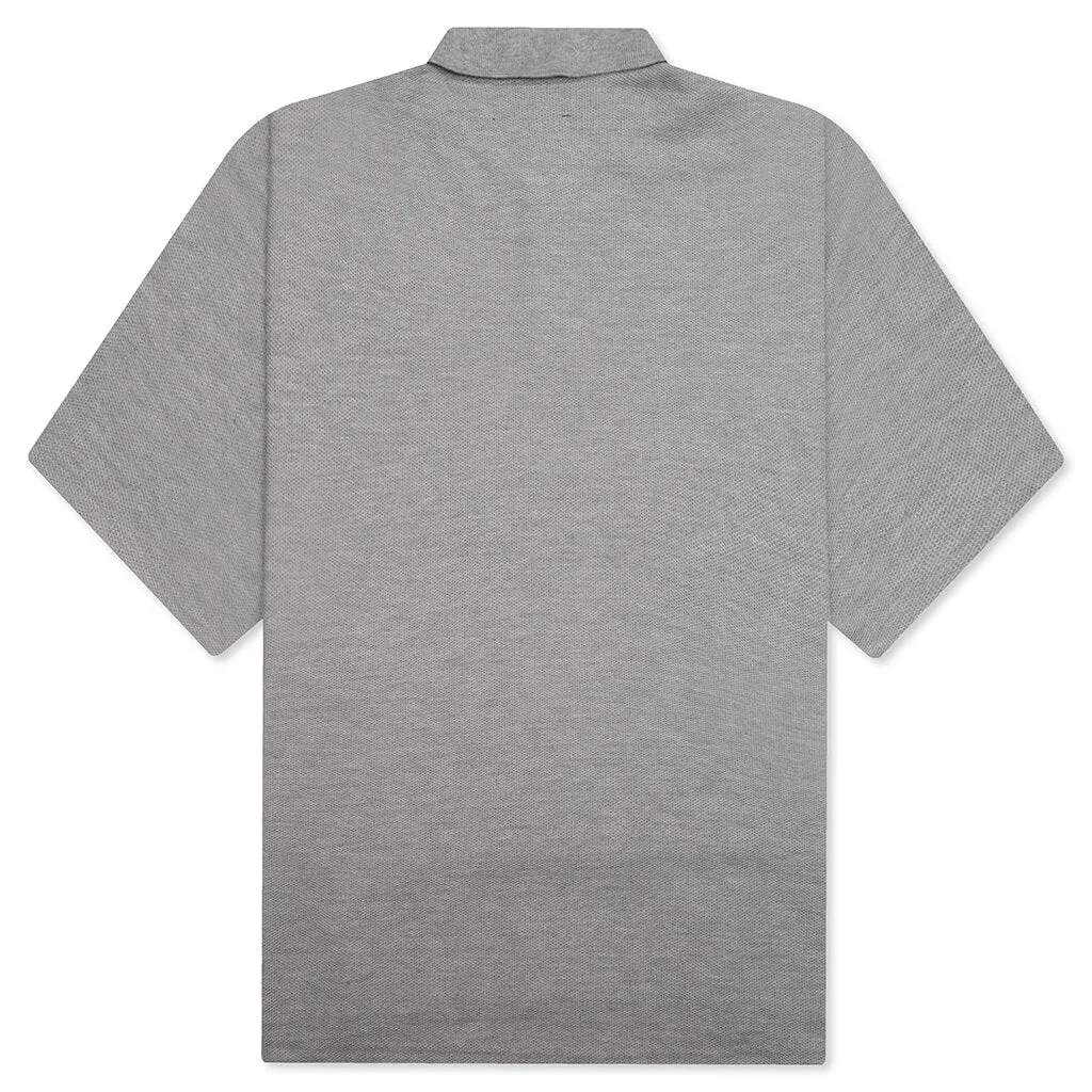 Wyatt Boxy Polo - Grey