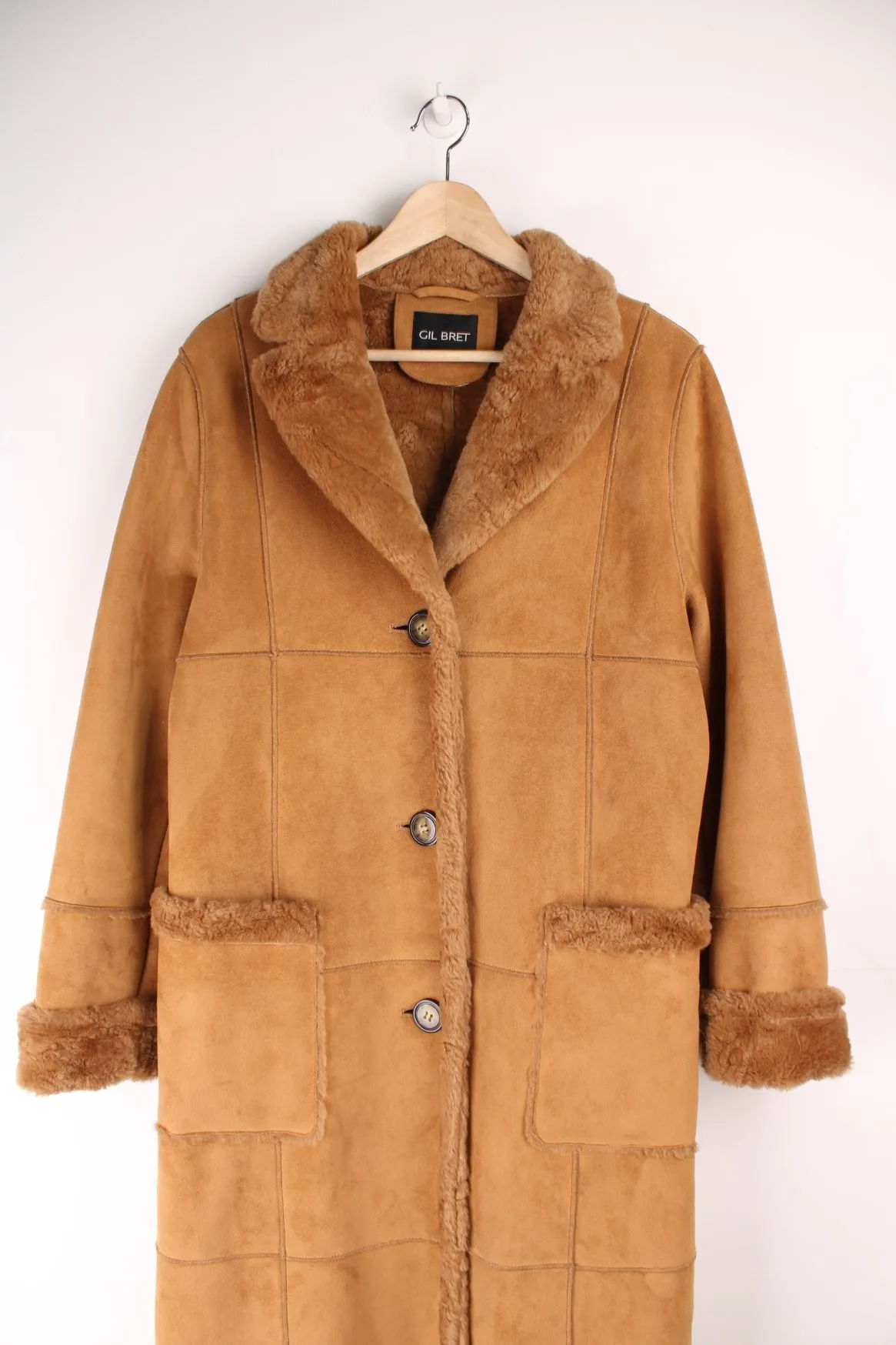 Y2K Faux Fur Afghan Coat